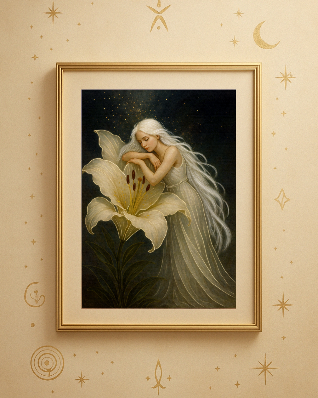Alchemical Garden - Lily - Art Print