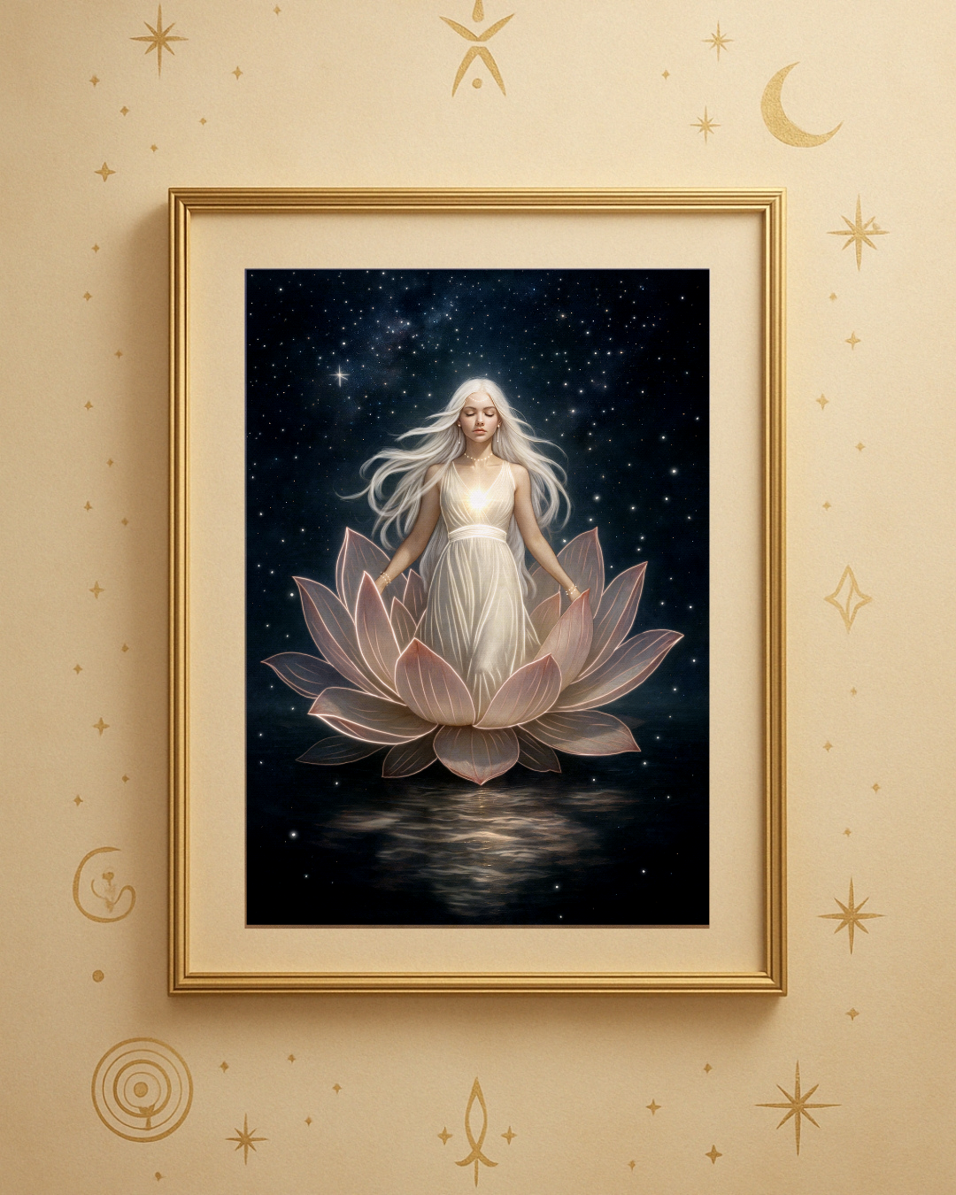 Alchemical Garden - Lotus - Art Print