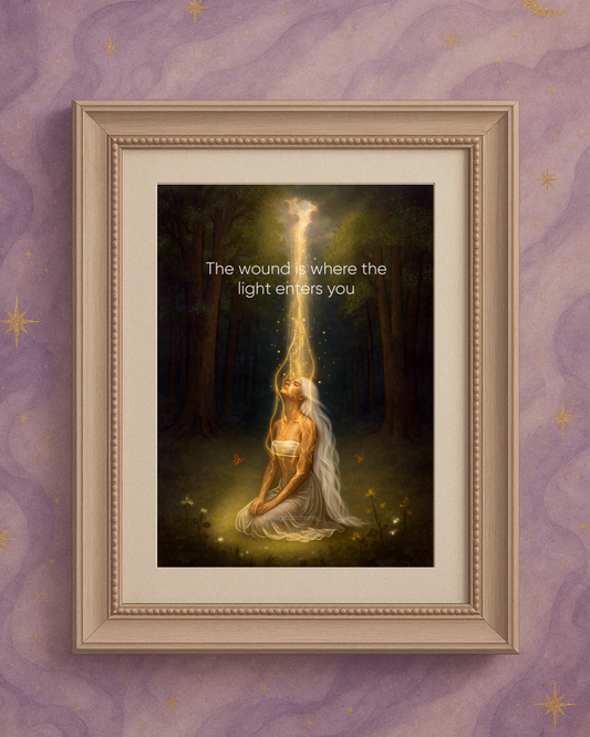 The Wound is Where the Light Enters You - Digital Download