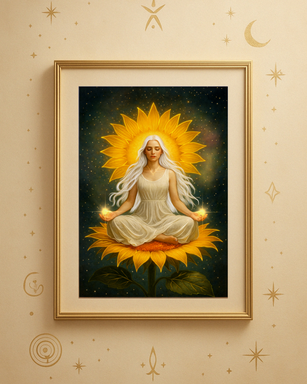 Alchemical Garden - Sunflower - Art Print