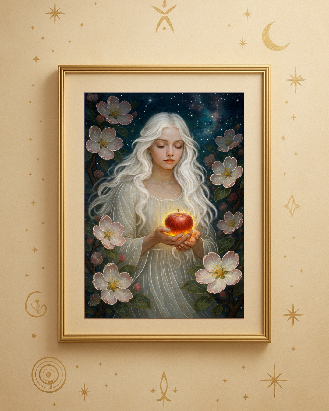 Alchemical Garden - Apple Blossom - Art Print