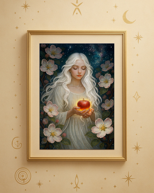Alchemical Garden - Apple Blossom - Art Print