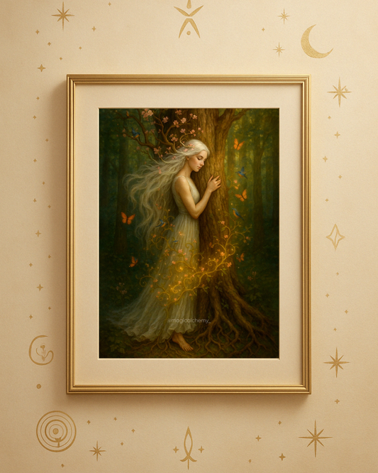 Bloom with the Earth - Art Print