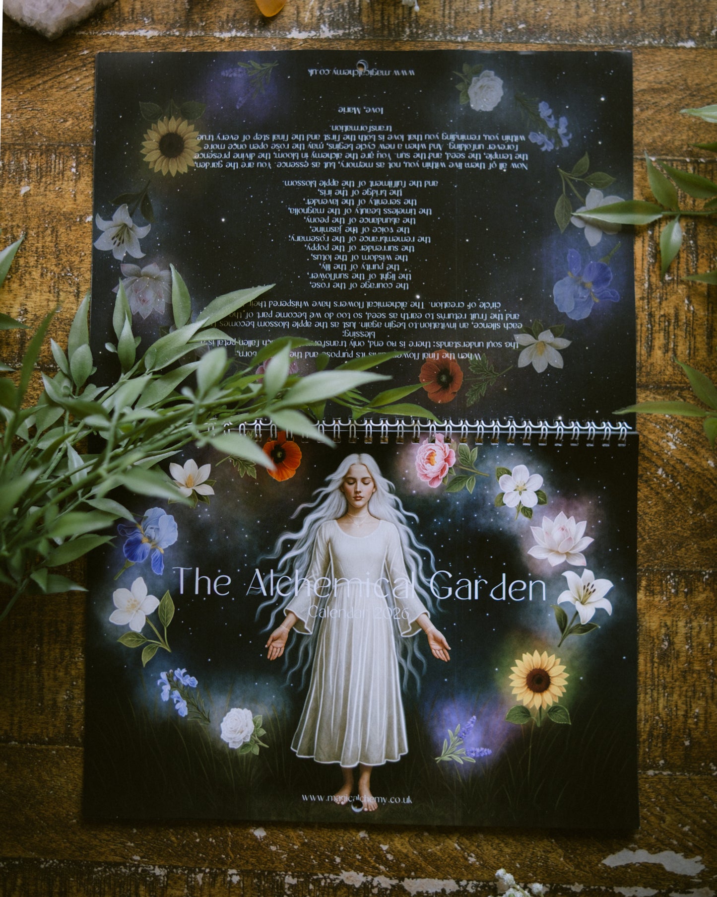 The Alchemical Garden 2026 A4 Calendar