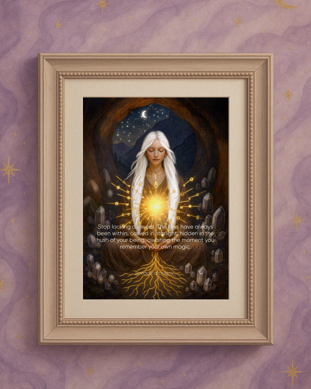 The Keys are Within - Art Print