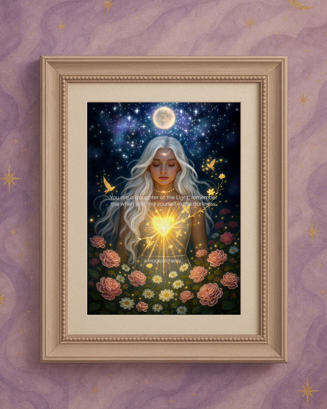Daughter of the Light - Art Print