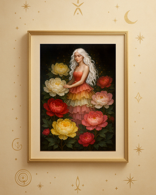 Alchemical Garden - Peony - Digital Download