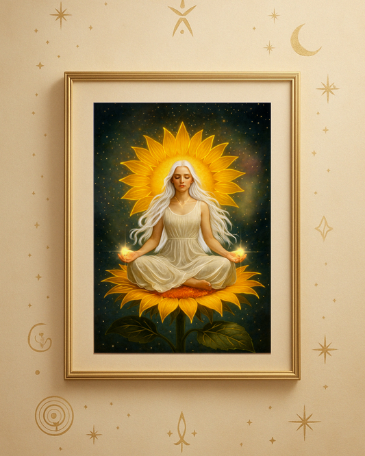 Alchemical Garden - Sunflower - Art Print